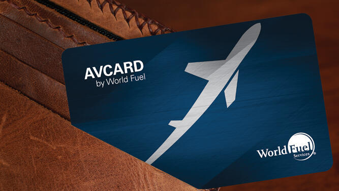 picture of the front of an avcard 